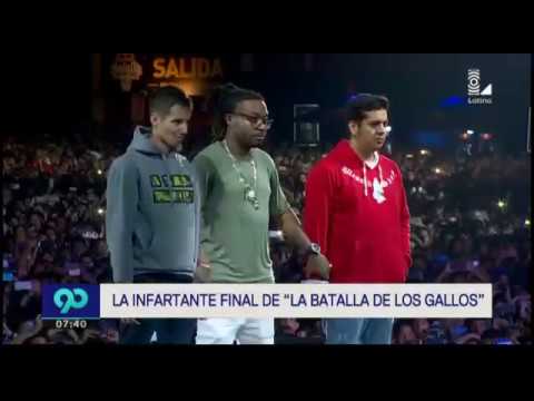 Final Internacional Redbull Batalla  De Los Gallos Peru 2016 --REPORTAJE