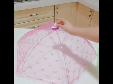 Folding Food Cover Umbrella 18 Inch