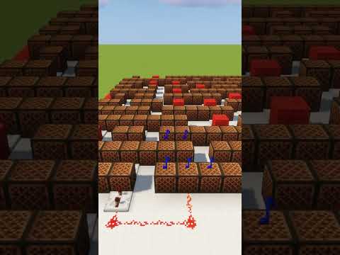 "Jingle Bell Rock" Minecraft Note Blocks Updated Tutorial