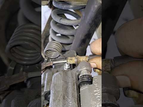How To Install Emergency Brake On To Caliper #semperfimechanic #mobilemechanic #howto #ebrake #ford