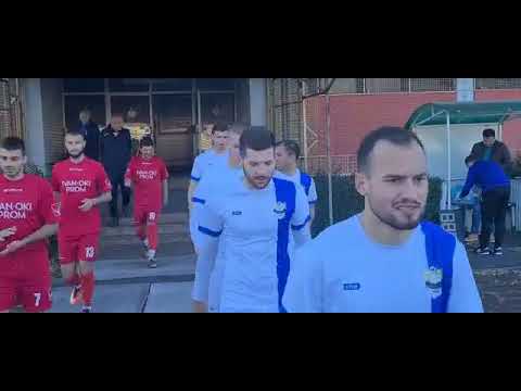 Izlazak fudbalera, FK Radnički - Budućnost, Pirot 21.11.2021.