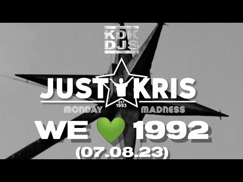 WE 💚 1992 - DJ JUST KRIS (07.8.2023) #1992 #1992music #radioshow #livedj