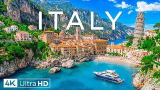 Italy 4K | Mediterranean Dream – Colorful Villages, Crystal Waters & Timeless Architecture