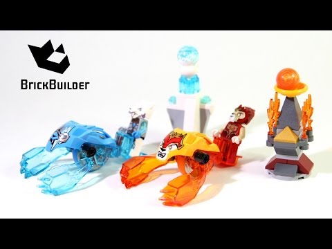 Vidéo LEGO Chima 70156 : Set de démarrage - Laval vs Sir Fangar