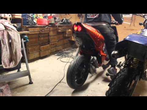Rexxys Stage6 R/T 95cc Yamaha Aerox - Second start