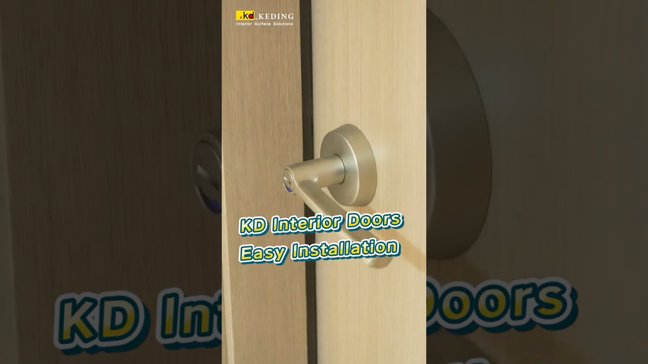 Install KD Interior Door🚪Like A PRO | KEDING