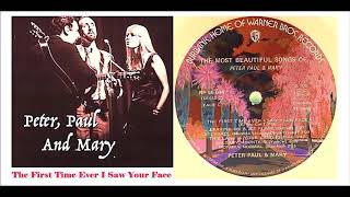 Peter, Paul and Mary - The First Time Ever I Saw Your Face &#39;Vinyl&#39;