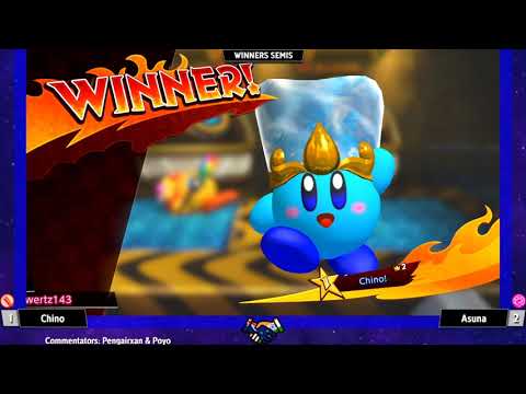 Chino (Staff/Water) vs FuyuAsuna (Bomb/Artist) - Kirby Fighters India Tournament #8 - Winners Finals