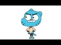 Gumball Animation Test Flipaclip