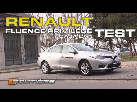 Renault Fluence Privilège CVT Test - Routière - Pgm 362