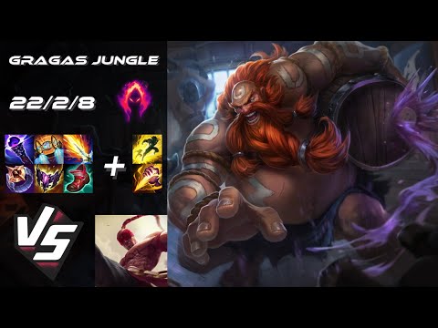 JUNGLE Gragas vs Lee Sin - NA Challenger