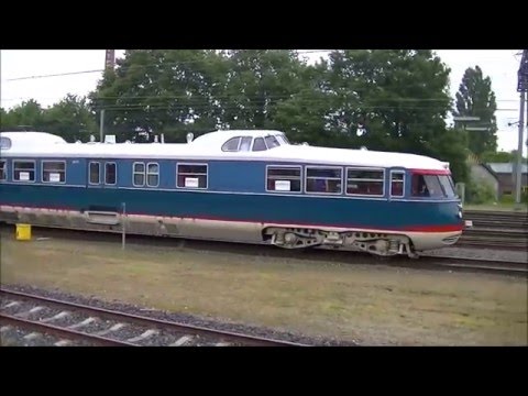 Station Apeldoorn with Mat'64 and railcar "Camel"  (27-05-2014)