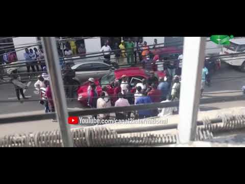 L'artiste MR. Shyne interpellé brutalement cette après-midi à Akwa-Douala.
