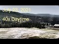 July 23 2021 Upper Geyser Basin Daytime Streaming Camera Captures