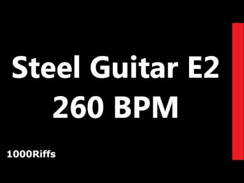Steel Guitar Metronome E2 : 260 BPM : Beats Per Minute