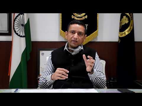 Deputy Commissioner Ghanshyam Thori explains how to self register on your mobile for quick vaccination. He also briefs about around 60 hospitals (both govt and private) where vaccination is available. All Seva Kendras are also providing a vaccine registration facility. Early vaccination is a must to end the pandemic.