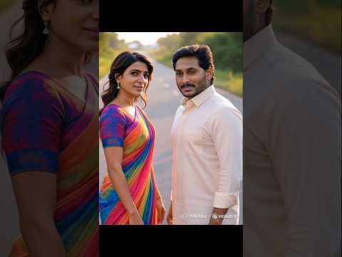 Ys jagan garu and Samantha 😍🔥 modi shake hande #trending #bjp #ai #ysjagan #mo #pm #modi #samantha