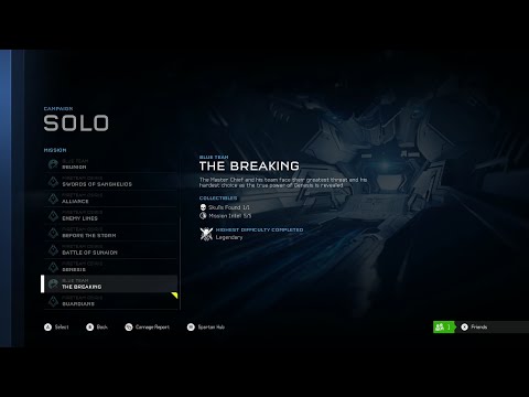 Halo 5: Guardians Legendary Lone Wolf Walkthrough (Solo) Part 11