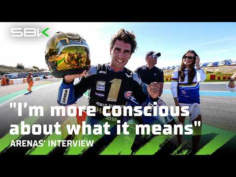 Albert Arenas' Champion interview 🏆✨ | 2026 #EstorilWorldSBK 🇵🇹