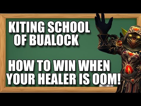 How to Kite As Warlock - School of Bualocks Kiting - Warlock 3v3 Arenas PvP - Dragonflight 10.1.7