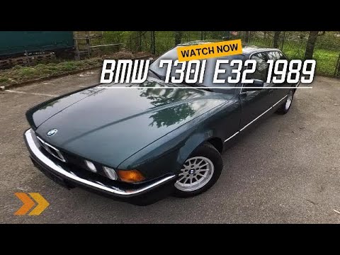 BMW 730i E32 1989 188PS Acceleration *AUTOBAHN* Test Drive