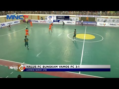 Liga Futsal Profesional 2021, Halus FC Bungkam Vamos FC 3-1 #LintasiNewsPagi 12/07