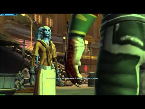 SWTOR JC First Conversation with Qyzen Fess - Balance