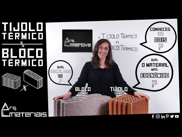 GUERRA DAS PAREDES: TIJOLO TÉRMICO vs BLOCO TÉRMICO? Quem vence este frente a frente? PARTE 2