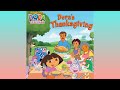 Dora The Explorer Thanksgiving Book Kids Book Read Aloud