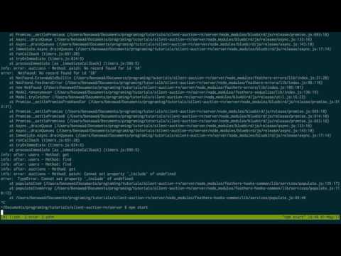 React Native Tutorial Silent Auction App Part 17