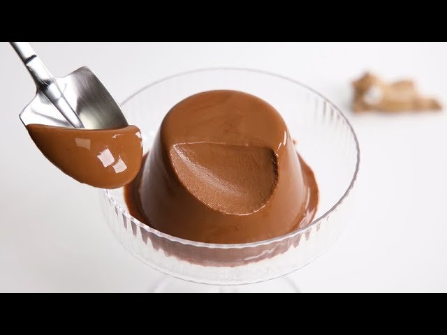 부드럽고 진한 초콜릿 푸딩 만들기 chocolate pudding recipe