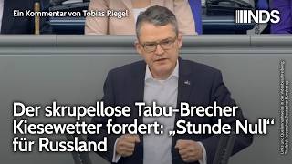 Der skrupellose Tabu-Brecher Kiesewetter fordert: „Stunde Null“ für Russland | Tobias Riegel | NDS Video-Thumbnail von YouTube