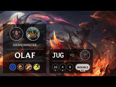 Olaf Jungle vs Graves - EUW Grandmaster Patch 10.1