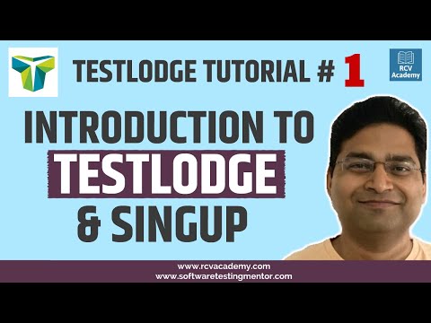 TestLodge Tutorial 1 TestLodge Introduction and Account Signup