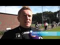 NEC'er Frank Sturing verbijt de pijn na vinger uit de kom