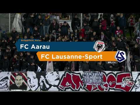FC Aarau VS FC Lausanne-Sport / 18.10.2019 | Highlights