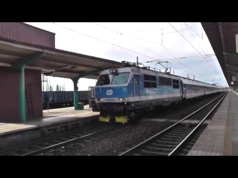 ČD 150.215 - Odjezd vlaku R 889 Jan Amos Komenský - Pardubice hl.n., 30.1.2016