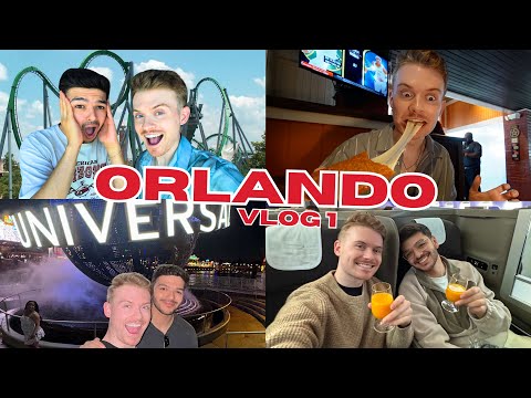 Surprising my boyfriend with a trip to ORLANDO!! (Universal & Disney vlog)✨