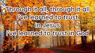 THROUGH IT ALL w/ LYRICS By: SELAH