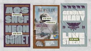 Age of Steam: Pittsburgh Metro & SNCF: Keystone Connection Play-throughs by Heavy Cardboard