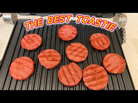 How to make the Perfect Toasted Sandwich (Only 3 Ingredients!) | Crispy Salami & Mozzarella Toastie 