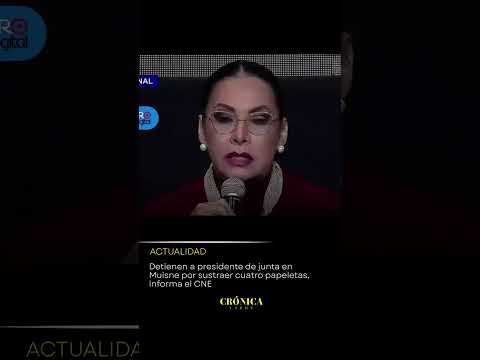 Detienen a presidente de junta en Muisne por sustraer cuatro papeletas, informa el CNE