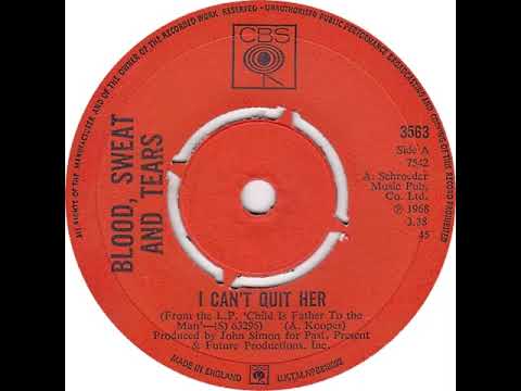 (1a) Blood, Sweat & Tears - I Can't Quit Her