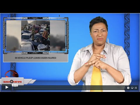 69-vehicle pileup leaves dozen injured (ASL - 12.23.19)