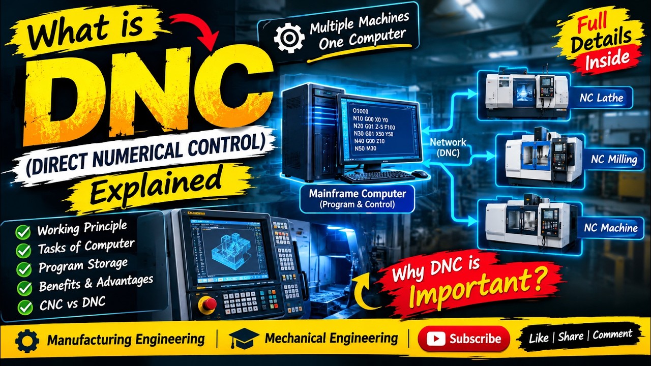What is a DNC System? Direct Numerical Control Explained Simply