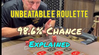Unbeatable Roulette Strategy- 98.6% Chance of Winning