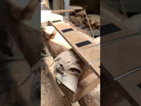 FAD Guitars - #fadguitars Classic J5 Deluxe in the making #handcrafted #fadbass