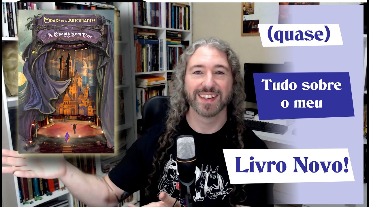Lançamento: A Chama Sem Cor - Trilogia "Cidade dos Artomantes"