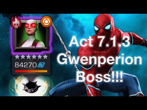 ACT 7 Beta Gwenperion Boss Solo!!! | Marvel: Contest of Champions