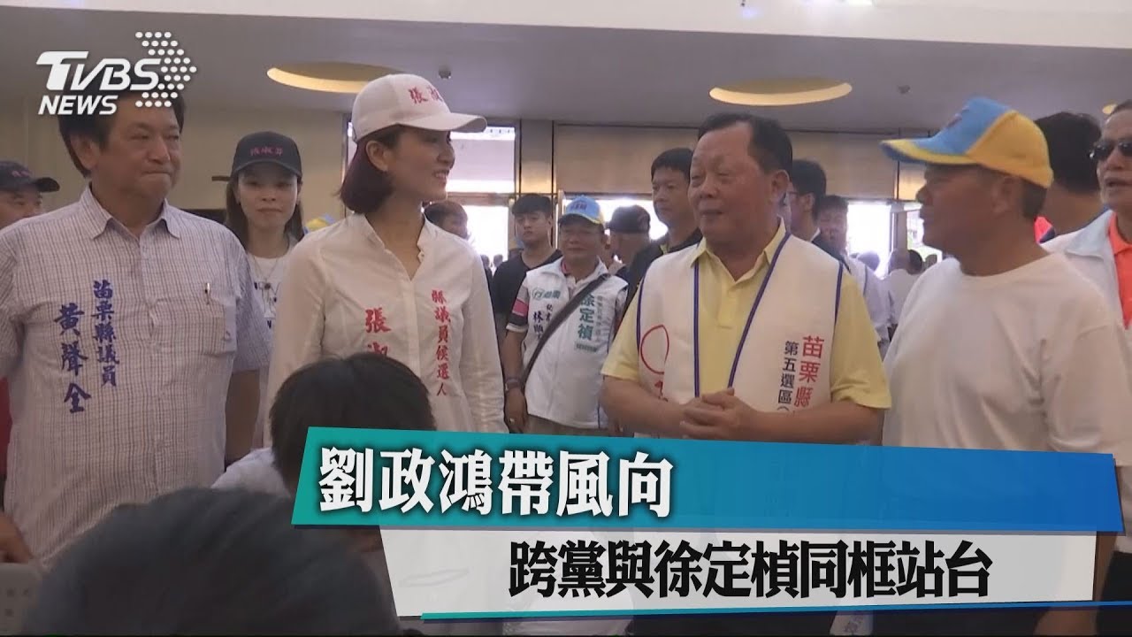 劉政鴻帶風向　跨黨與徐定楨同框站台